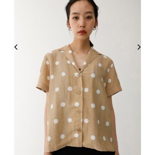 マウジー(moussy)のmoussy ドットシャツ(シャツ/ブラウス(半袖/袖なし))