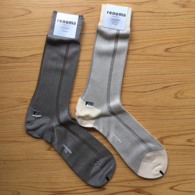RENOMA(レノマ)の紳士靴下/レノマ パリス/メンズ ソックス/サイズ25～27/日本製・2足セット メンズのレッグウェア(ソックス)の商品写真