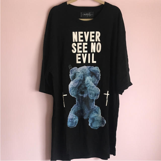 MILKBOY NEVER SEE NO EVIL ビッグＴシャツ ベアー