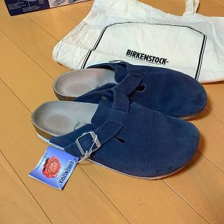 ビルケンシュトック(BIRKENSTOCK)の24.5*布バッグ付きビルケンシュトック(サンダル)