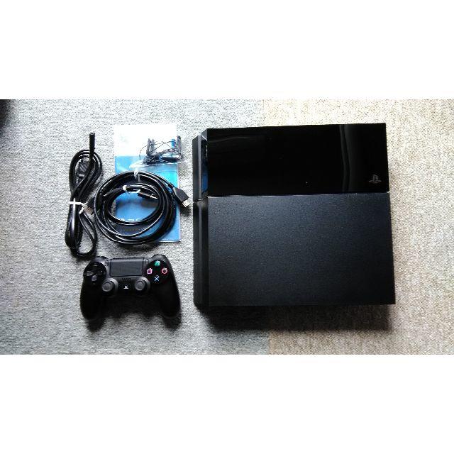 PlayStation4(プレイステーション4)のPS4 本体(中古/動作確認済み)　CUH-1000A エンタメ/ホビーのゲームソフト/ゲーム機本体(家庭用ゲーム機本体)の商品写真