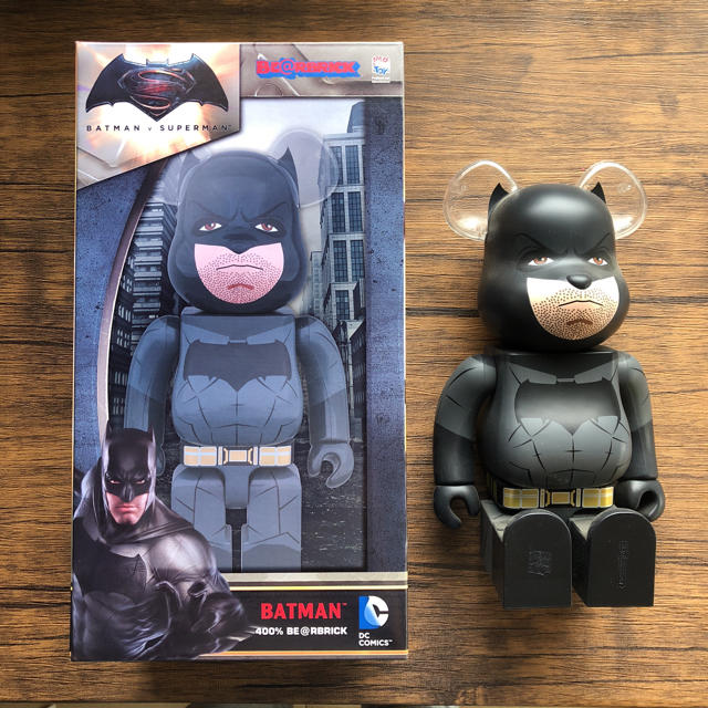 MEDICOM TOY(メディコムトイ)のベアブリック BATMAN400% エンタメ/ホビーのフィギュア(アメコミ)の商品写真