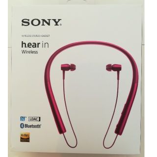 ソニー(SONY)のSONY ワイヤレスイヤホン h.ear in MDR-
EX750BT(ヘッドフォン/イヤフォン)