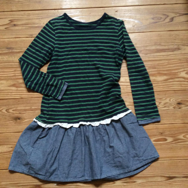 ベルメゾン(ベルメゾン)のワンピース キッズ/ベビー/マタニティのキッズ服女の子用(90cm~)(ワンピース)の商品写真