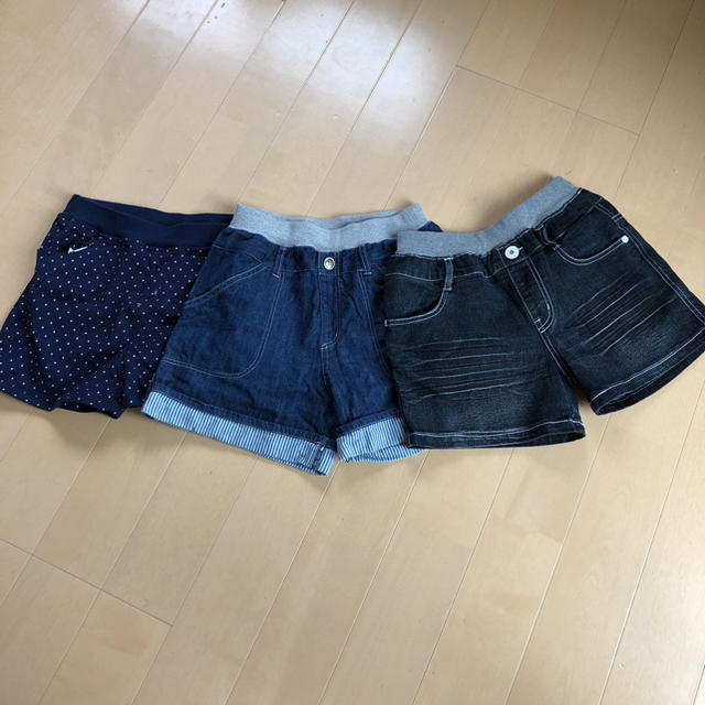 女の子 160㎝ 古着 キッズ/ベビー/マタニティのキッズ服女の子用(90cm~)(パンツ/スパッツ)の商品写真