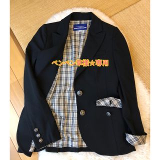 バーバリーブルーレーベル(BURBERRY BLUE LABEL)の超美品バーバリーブルーレーベル人気テーラードジャケット♫(テーラードジャケット)