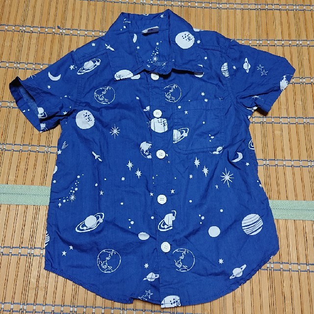 BREEZE(ブリーズ)のused  130キッズ半袖シャツ BREEZE キッズ/ベビー/マタニティのキッズ服女の子用(90cm~)(その他)の商品写真