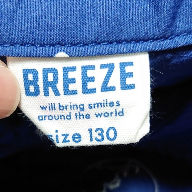 BREEZE(ブリーズ)のused  130キッズ半袖シャツ BREEZE キッズ/ベビー/マタニティのキッズ服女の子用(90cm~)(その他)の商品写真