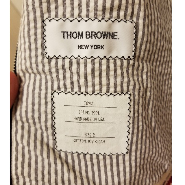 早い者勝ち！【極希少】初期トムブラウンのテニス刺繍ブルゾン Tom browne