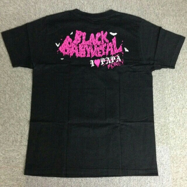 BABYMETAL(ベビーメタル)のBLACK BABYMETAL Tシャツ(美品) Sサイズ エンタメ/ホビーのタレントグッズ(ミュージシャン)の商品写真