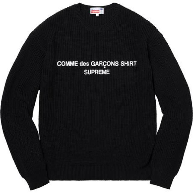 即日発送 supreme comme des garcons sweater　M