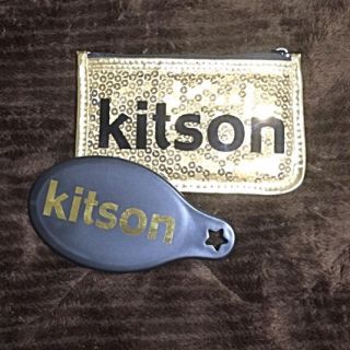 キットソン(KITSON)のkitsonポーチ付ミラー(ミラー)