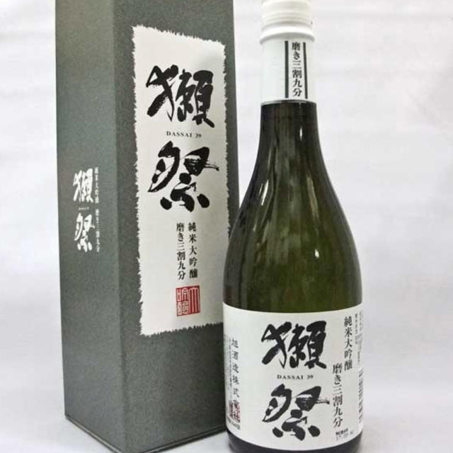 【専用】２本 獺祭 磨き三割九分 日本酒 750ml 食品/飲料/酒の酒(日本酒)の商品写真