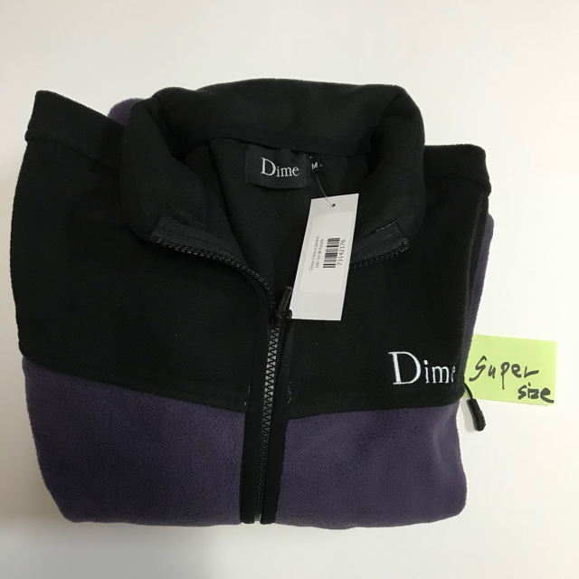 即日発送 DIME ダイム FLEECE フリース パープル ジャケット