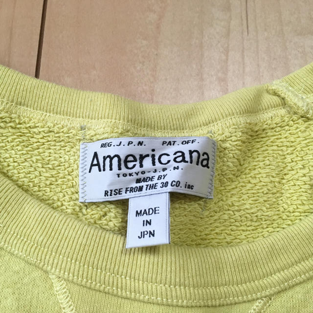 AMERICANA(アメリカーナ)の★最終値下げ★Americana スウェット トレーナー レディースのトップス(トレーナー/スウェット)の商品写真