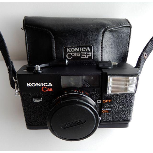 KONICA MINOLTA(コニカミノルタ)の今でも人気のKonica C35 Classicフィルムカメラ スマホ/家電/カメラのカメラ(フィルムカメラ)の商品写真