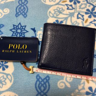 ポロラルフローレン(POLO RALPH LAUREN)の新品ポロラルフローレン POLO RALPH LAUREN 折財布 青(折り財布)