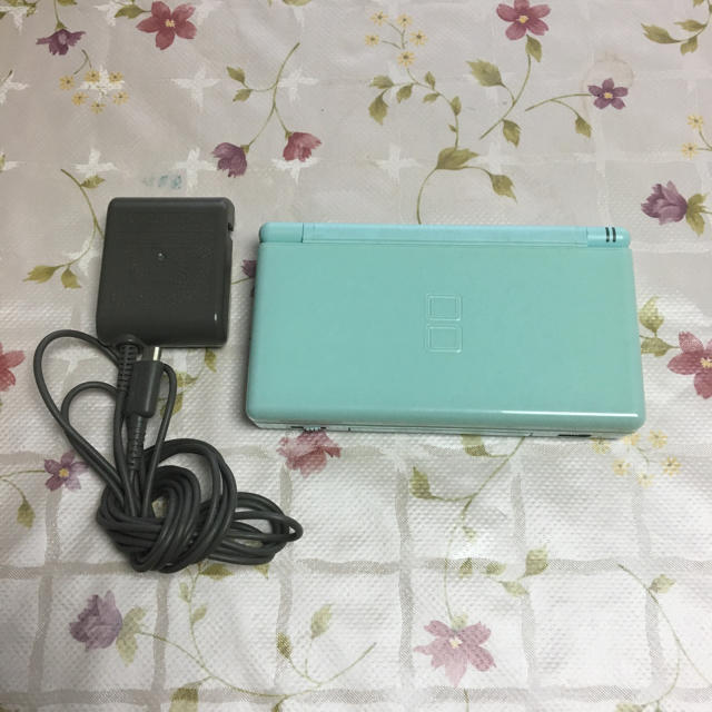 ニンテンドーDS(ニンテンドーDS)の任天堂 DS LITE 充電器付き。 エンタメ/ホビーのゲームソフト/ゲーム機本体(家庭用ゲーム機本体)の商品写真