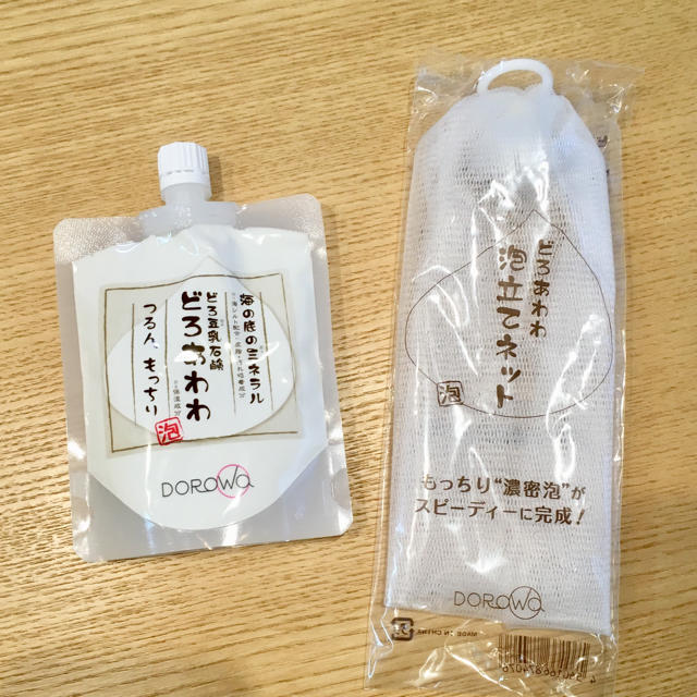 どろあわわ洗顔110g 泡だてネット セット コスメ/美容のスキンケア/基礎化粧品(洗顔料)の商品写真