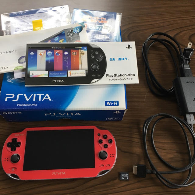 PS VITA PCH-1000 コズミックレッド(Wi-Fi)エンタメ/ホビー