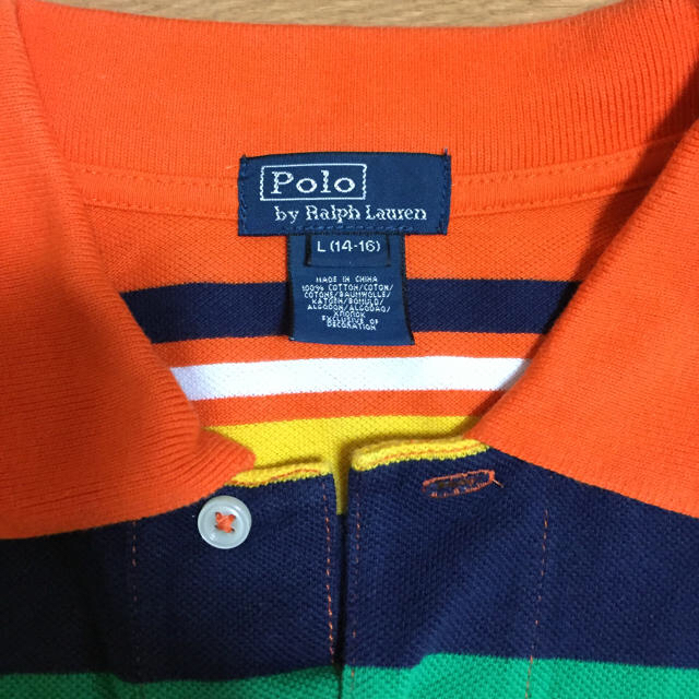 Ralph Lauren(ラルフローレン)の再値下げ！ Polo by Ralph Lauren ポロシャツ サイズL表記 メンズのトップス(ポロシャツ)の商品写真