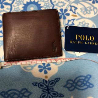 ポロラルフローレン(POLO RALPH LAUREN)の新品ポロラルフローレン POLO RALPH LAUREN 折財布 茶色(折り財布)