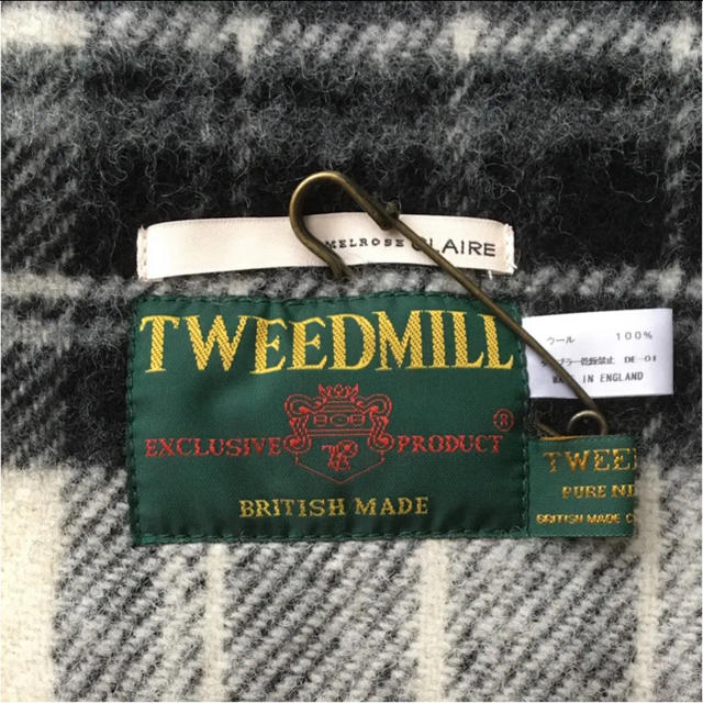 TWEEDMILL(ツイードミル)のTWEEDMILL 大判ストール レディースのファッション小物(ストール/パシュミナ)の商品写真