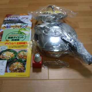 アサヒケイキンゾク(アサヒ軽金属)のあき様専用 アサヒ軽金属 活力なべ 3L(鍋/フライパン)