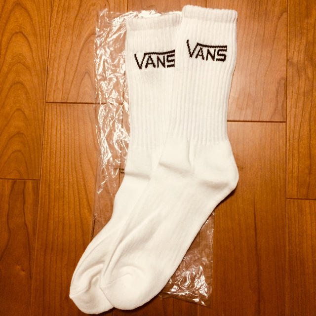 VANS(ヴァンズ)の新品 キムタク着 私物 VANS バンズ ソックス 靴下 ジャスティンビーバー メンズのレッグウェア(ソックス)の商品写真