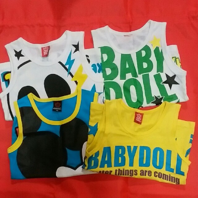 BABYDOLL(ベビードール)のBABY DOLL まとめ売り　120 キッズ/ベビー/マタニティのキッズ服男の子用(90cm~)(Tシャツ/カットソー)の商品写真