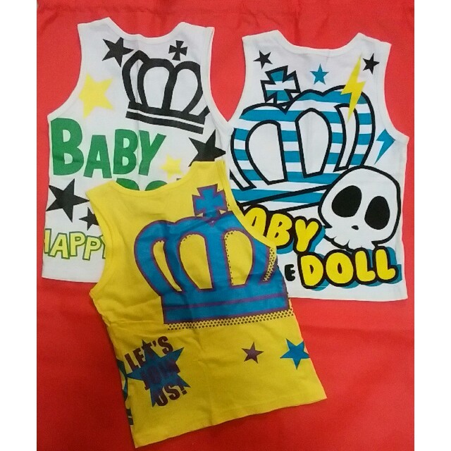 BABYDOLL(ベビードール)のBABY DOLL まとめ売り　120 キッズ/ベビー/マタニティのキッズ服男の子用(90cm~)(Tシャツ/カットソー)の商品写真