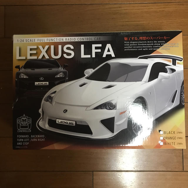 トヨタ(トヨタ)のレクサス LFA ラジコン  エンタメ/ホビーのおもちゃ/ぬいぐるみ(ホビーラジコン)の商品写真