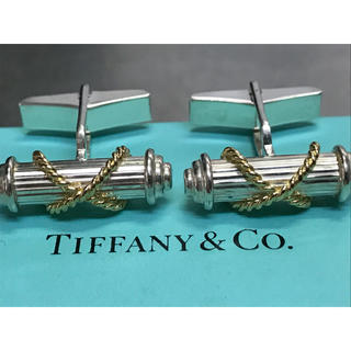ティファニー(Tiffany & Co.)の750 18K 巻き ティファニー カフス カフリンクス(カフリンクス)