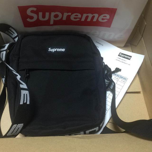 Supreme ショルダーバック 18SS 黒 上品なスタイル 11050円 www