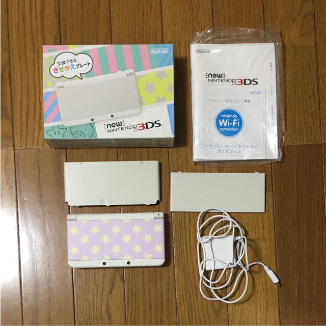 new 3ds 本体 きせかえプレート付き！携帯用ゲーム機本体