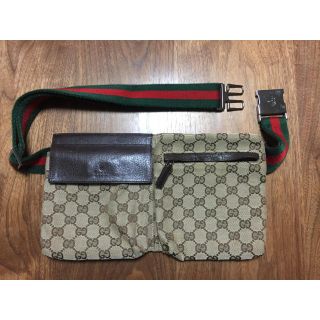 グッチ(Gucci)のグッチ GUCCI ウエストポーチ シェリーライン(ボディバッグ/ウエストポーチ)