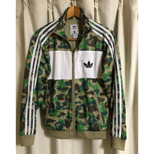 A BATHING APE(アベイシングエイプ)の最終値下げ 超希少【M】adidas×a bathing ape トラックトップ メンズのトップス(ジャージ)の商品写真