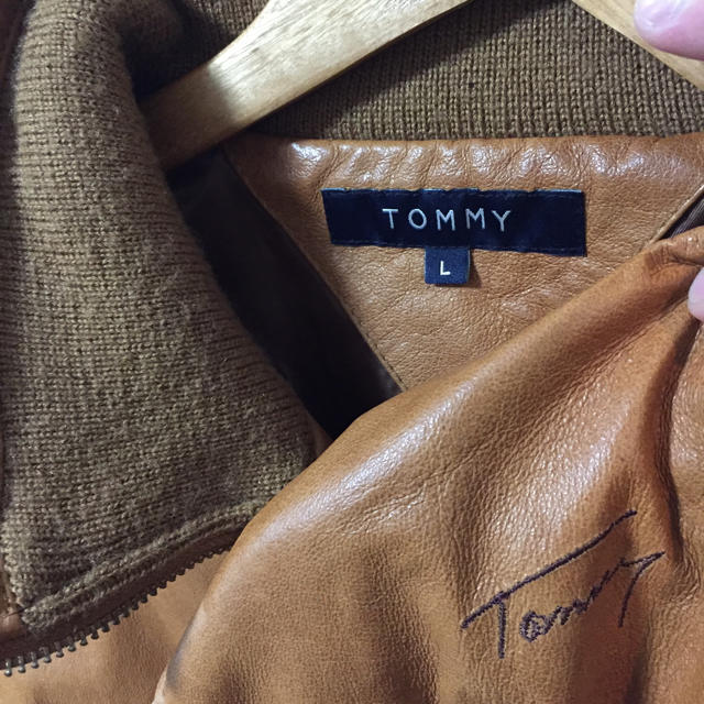 TOMMY HILFIGER(トミーヒルフィガー)のTOMMYジャケット（10月限定販売） メンズのジャケット/アウター(レザージャケット)の商品写真