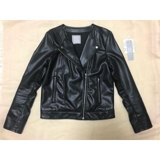 プロポーションボディドレッシング(PROPORTION BODY DRESSING)のPROPORTION BLAN CHIC ライダース レザー ジャケット プロポ(ライダースジャケット)