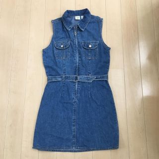 ギャップ(GAP)のGapデニムワンピース💕155-160(ワンピース)