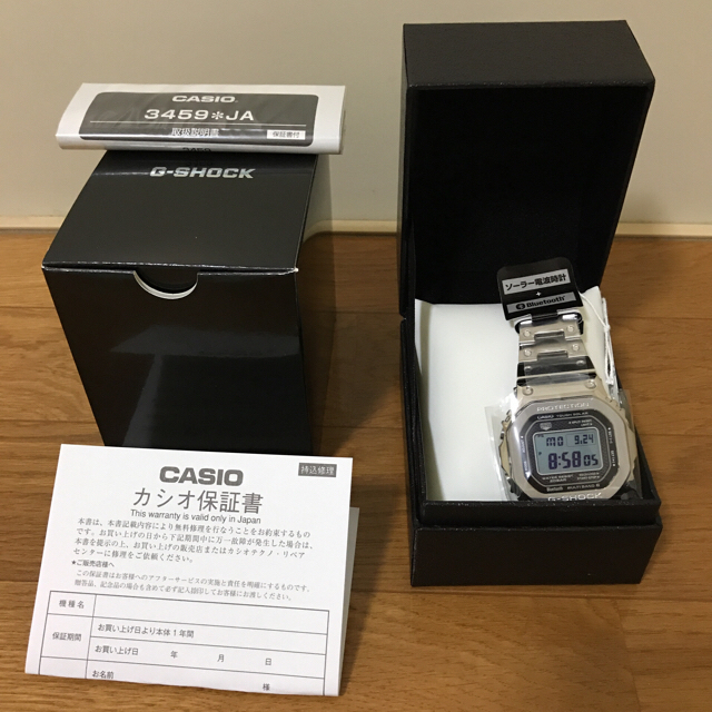 CASIO G-SHOCK 新品 GMW-B5000D-1JF 35周年記念