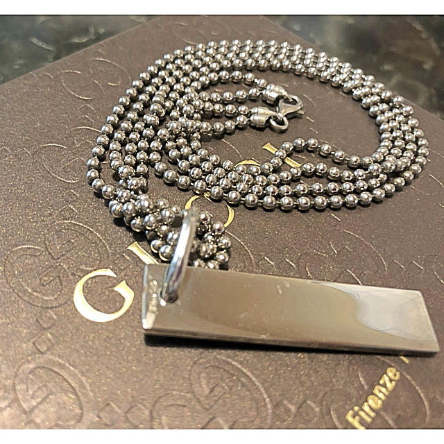 Gucci(グッチ)の★専用★GUCCI シルバープレートネックレス レディースのアクセサリー(ネックレス)の商品写真