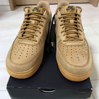 ナイキ(NIKE)のNIKE AIR FORCE 1 LOW AF1 flax 茶 エアフォース(スニーカー)