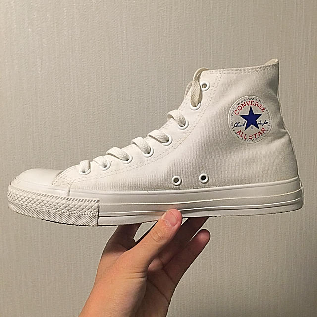 CONVERSE(コンバース)の【28cm】ALL STAR FLAPZIP HI WHITE  メンズの靴/シューズ(スニーカー)の商品写真