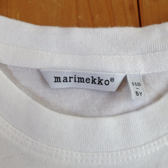 marimekko(マリメッコ)のmarimekko☆女児Tシャツ☆110 キッズ/ベビー/マタニティのキッズ服女の子用(90cm~)(その他)の商品写真