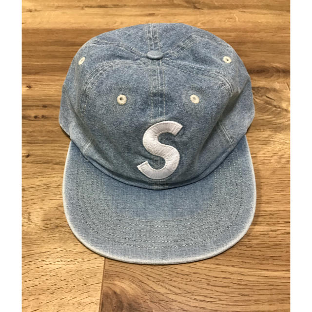 メンズsupreme cap キャップ デニム