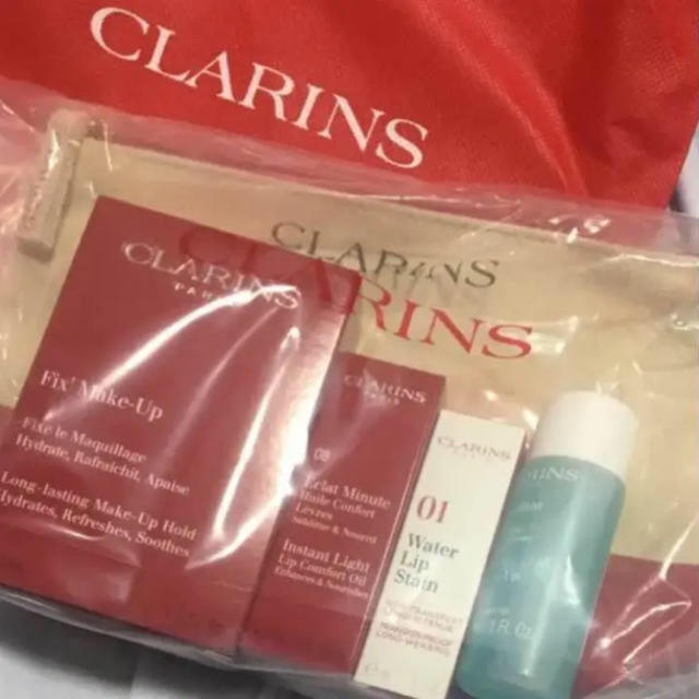 CLARINS(クラランス)の新品未使用 クラランス  メイクアップヒーローセット コスメ/美容のスキンケア/基礎化粧品(化粧水/ローション)の商品写真