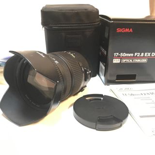 シグマ(SIGMA)の値下げ SIGMA 17-50mm F2.8 EX DC OS シグマ キャノン(レンズ(ズーム))