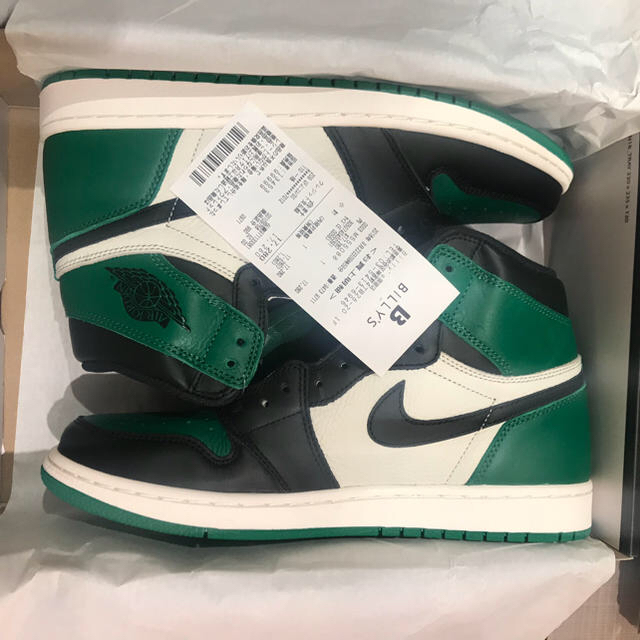 NIKE(ナイキ)のAIR JORDAN 1 PINE GREEN 28.5cm パイングリーン メンズの靴/シューズ(スニーカー)の商品写真