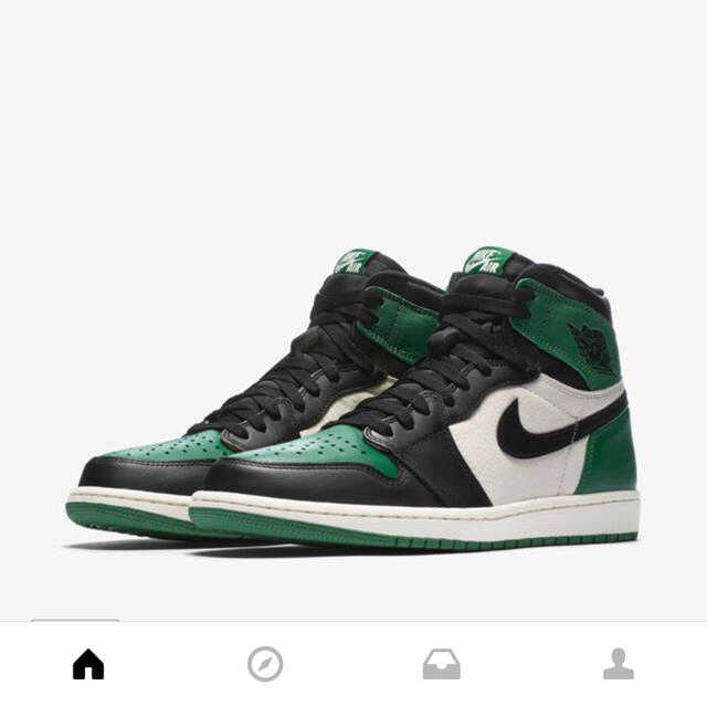 NIKE(ナイキ)のAIR JORDAN 1 PINE GREEN 28.5cm パイングリーン メンズの靴/シューズ(スニーカー)の商品写真